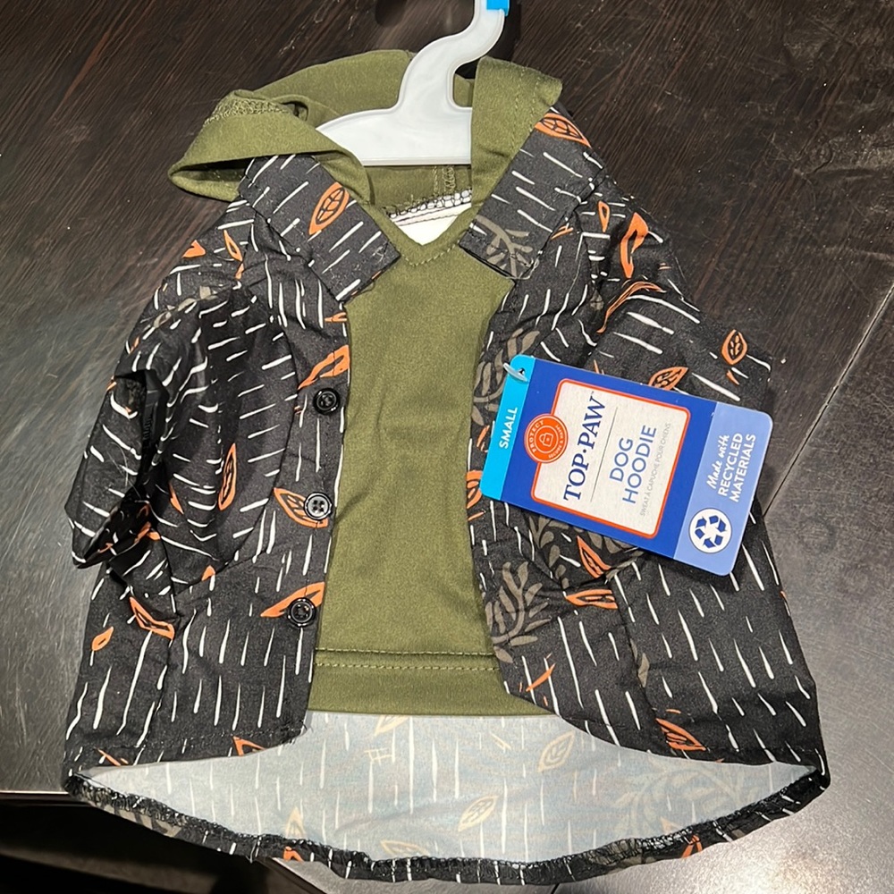 Top paw dog hoodie